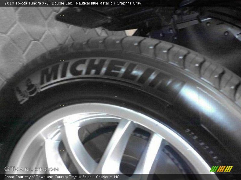 Nautical Blue Metallic / Graphite Gray 2010 Toyota Tundra X-SP Double Cab