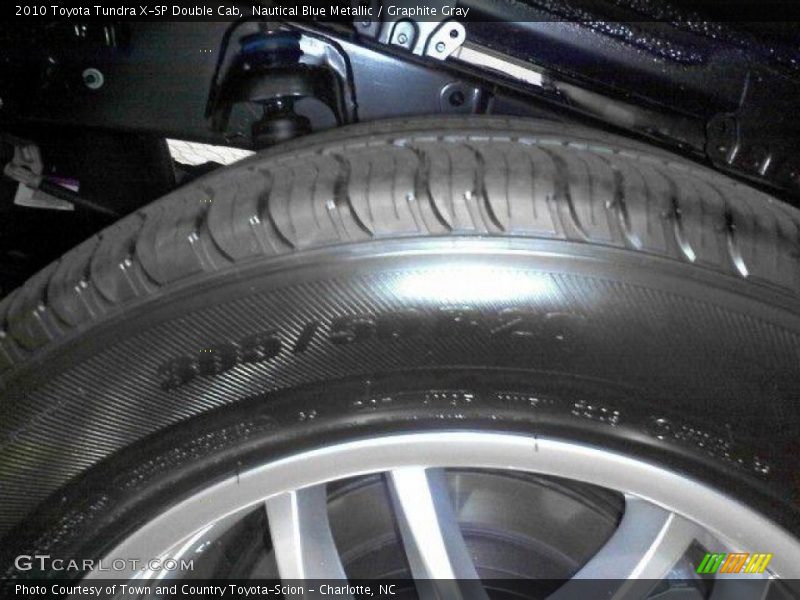 Nautical Blue Metallic / Graphite Gray 2010 Toyota Tundra X-SP Double Cab