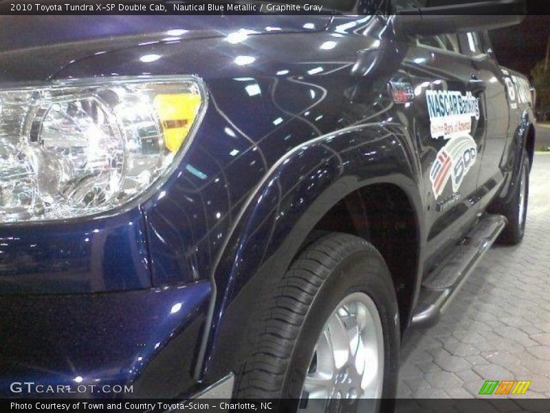 Nautical Blue Metallic / Graphite Gray 2010 Toyota Tundra X-SP Double Cab