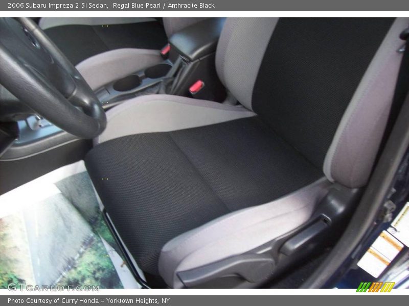 Regal Blue Pearl / Anthracite Black 2006 Subaru Impreza 2.5i Sedan