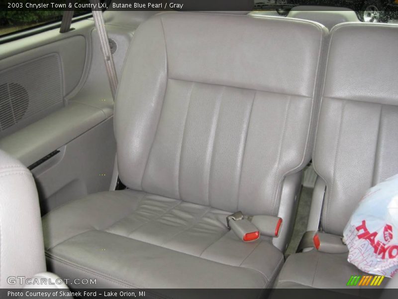 Butane Blue Pearl / Gray 2003 Chrysler Town & Country LXi