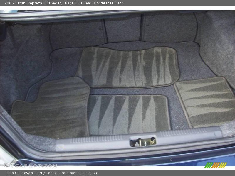 Regal Blue Pearl / Anthracite Black 2006 Subaru Impreza 2.5i Sedan