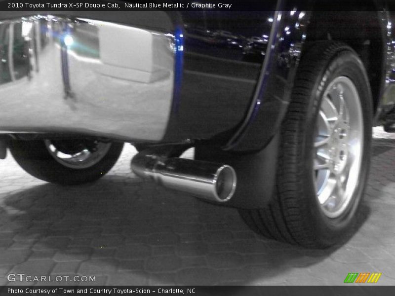 Nautical Blue Metallic / Graphite Gray 2010 Toyota Tundra X-SP Double Cab