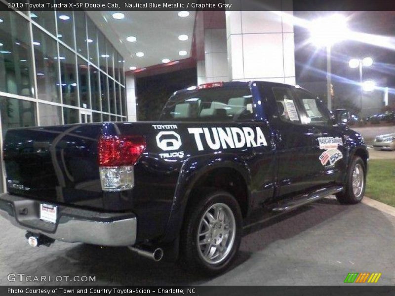 Nautical Blue Metallic / Graphite Gray 2010 Toyota Tundra X-SP Double Cab