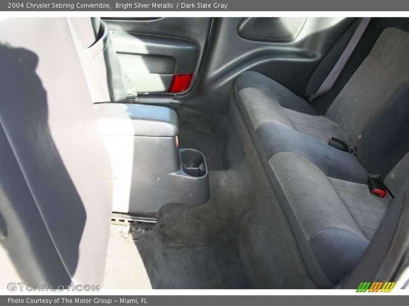 Bright Silver Metallic / Dark Slate Gray 2004 Chrysler Sebring Convertible