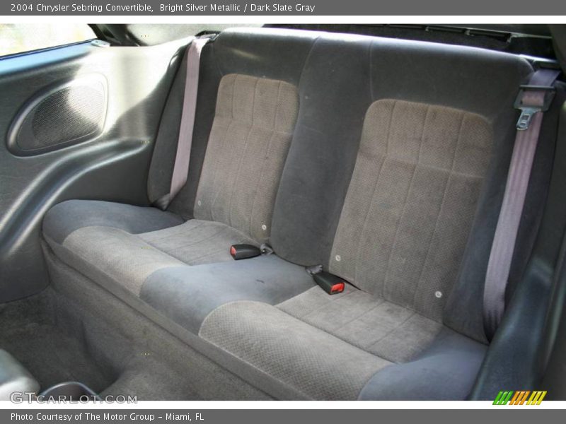 Bright Silver Metallic / Dark Slate Gray 2004 Chrysler Sebring Convertible