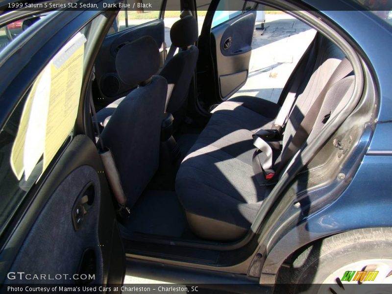 Dark Blue / Black 1999 Saturn S Series SL2 Sedan