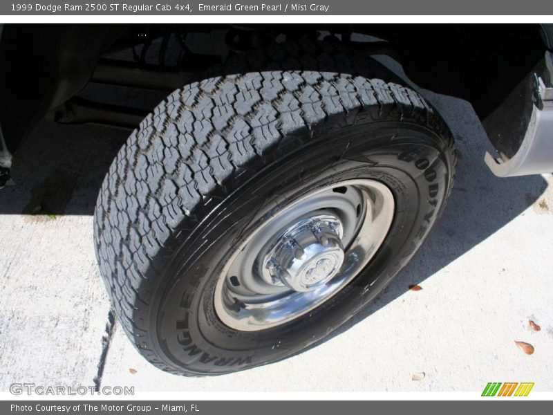 Emerald Green Pearl / Mist Gray 1999 Dodge Ram 2500 ST Regular Cab 4x4