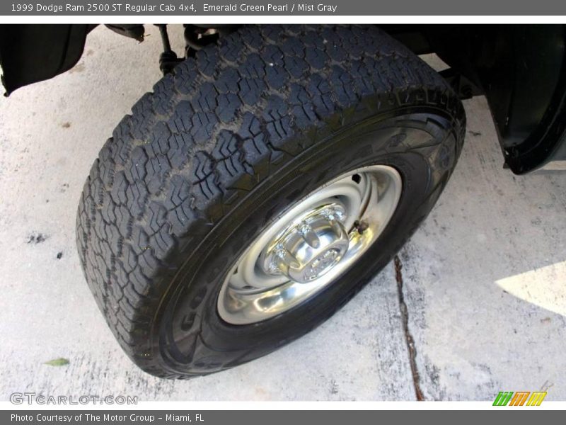 Emerald Green Pearl / Mist Gray 1999 Dodge Ram 2500 ST Regular Cab 4x4