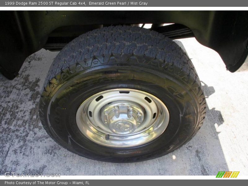 Emerald Green Pearl / Mist Gray 1999 Dodge Ram 2500 ST Regular Cab 4x4