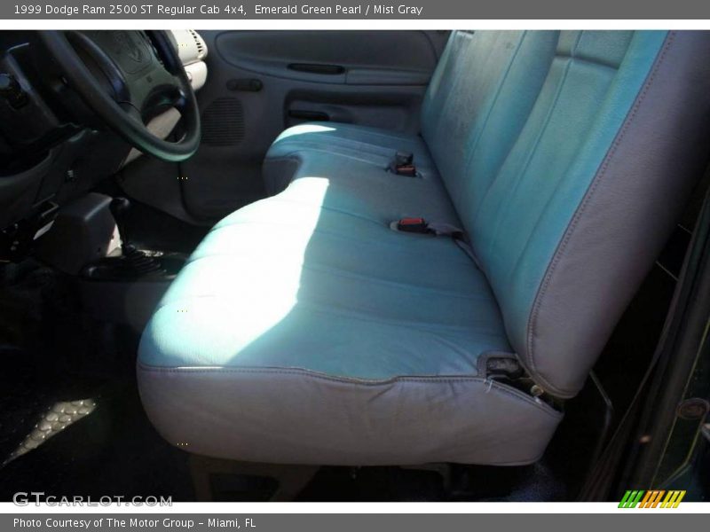 Emerald Green Pearl / Mist Gray 1999 Dodge Ram 2500 ST Regular Cab 4x4