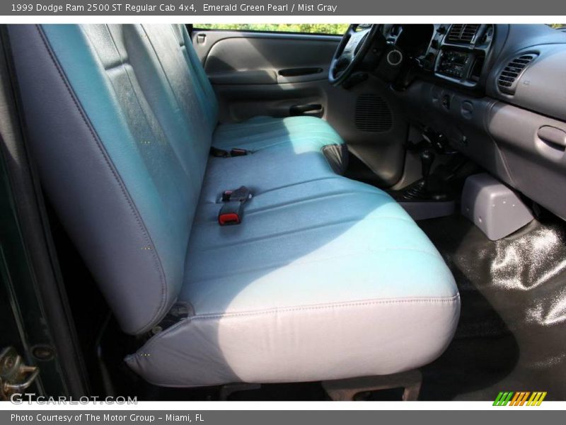 Emerald Green Pearl / Mist Gray 1999 Dodge Ram 2500 ST Regular Cab 4x4