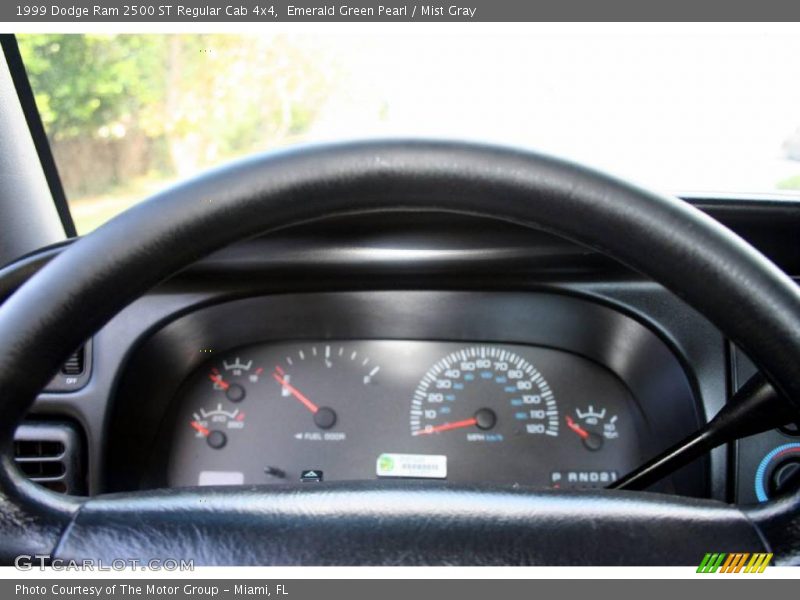 Emerald Green Pearl / Mist Gray 1999 Dodge Ram 2500 ST Regular Cab 4x4