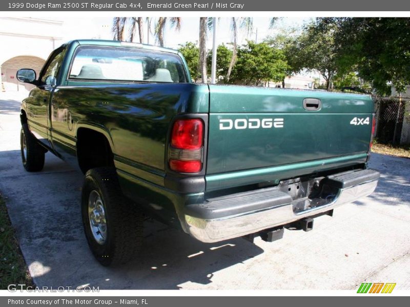 Emerald Green Pearl / Mist Gray 1999 Dodge Ram 2500 ST Regular Cab 4x4