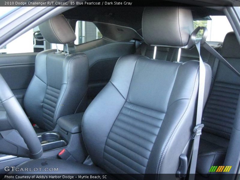 B5 Blue Pearlcoat / Dark Slate Gray 2010 Dodge Challenger R/T Classic