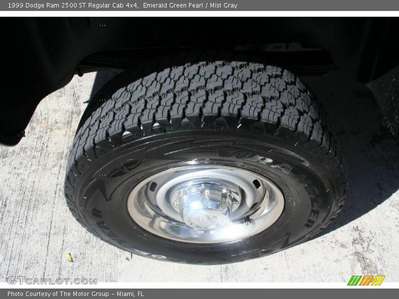 Emerald Green Pearl / Mist Gray 1999 Dodge Ram 2500 ST Regular Cab 4x4