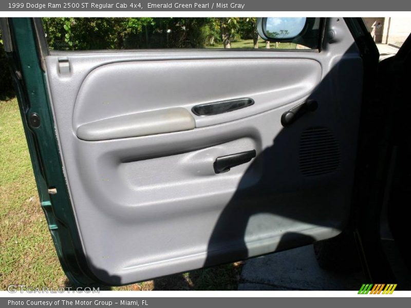 Emerald Green Pearl / Mist Gray 1999 Dodge Ram 2500 ST Regular Cab 4x4