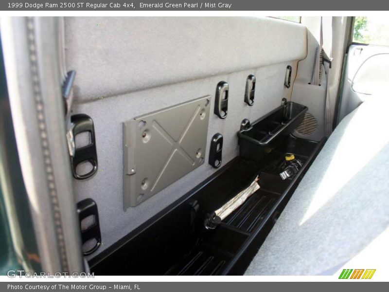 Emerald Green Pearl / Mist Gray 1999 Dodge Ram 2500 ST Regular Cab 4x4