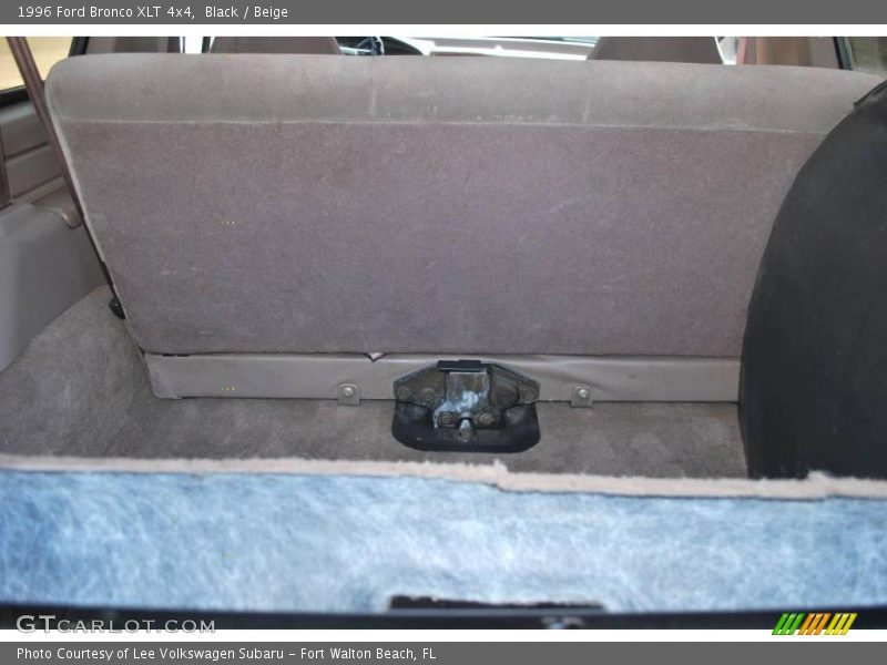 Black / Beige 1996 Ford Bronco XLT 4x4