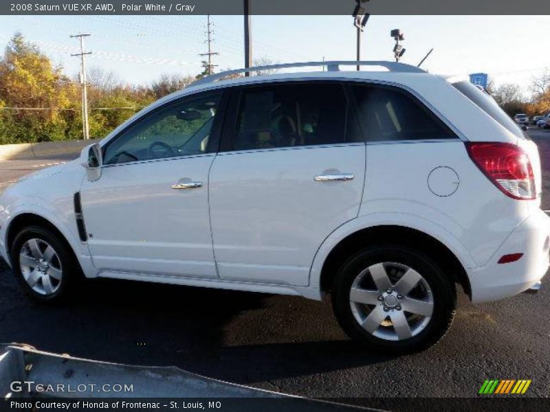 Polar White / Gray 2008 Saturn VUE XR AWD