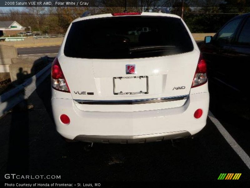 Polar White / Gray 2008 Saturn VUE XR AWD