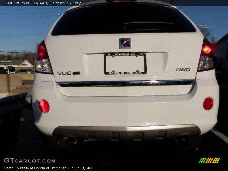 Polar White / Gray 2008 Saturn VUE XR AWD