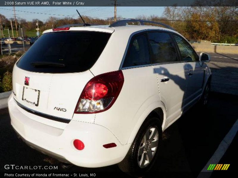 Polar White / Gray 2008 Saturn VUE XR AWD