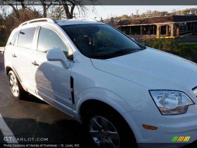 Polar White / Gray 2008 Saturn VUE XR AWD