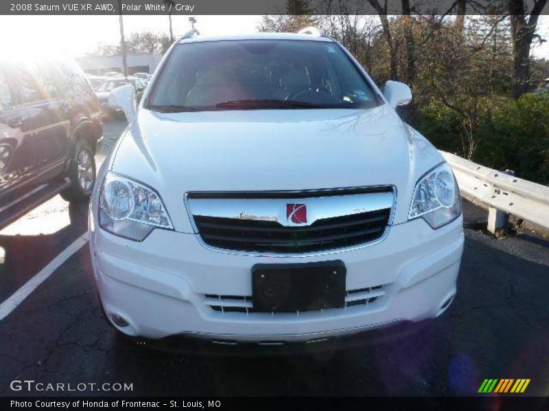 Polar White / Gray 2008 Saturn VUE XR AWD