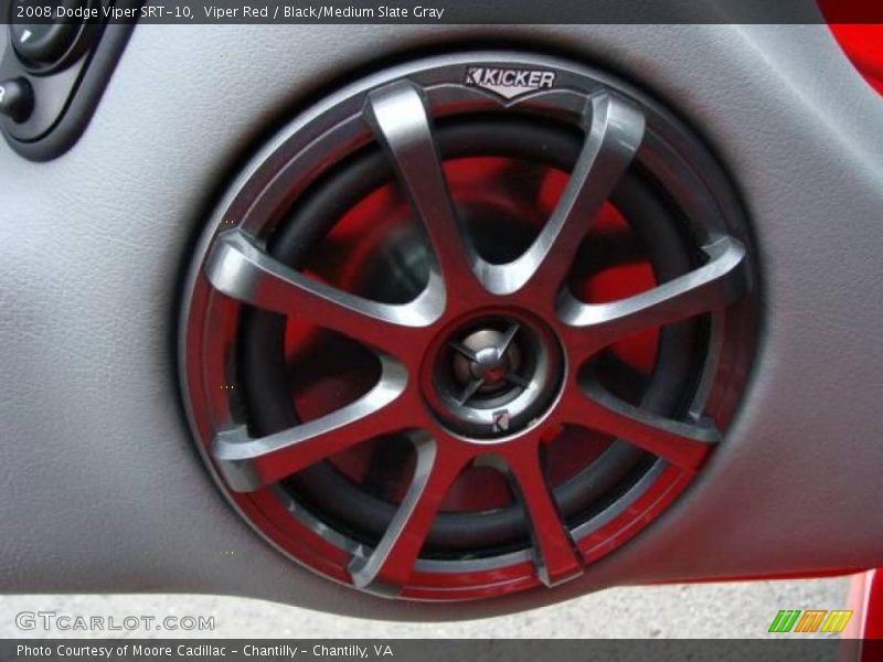 Viper Red / Black/Medium Slate Gray 2008 Dodge Viper SRT-10