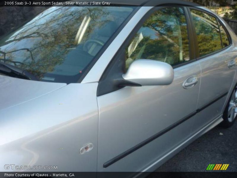 Silver Metallic / Slate Gray 2006 Saab 9-3 Aero Sport Sedan