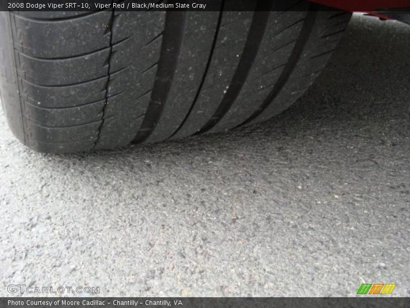 Viper Red / Black/Medium Slate Gray 2008 Dodge Viper SRT-10