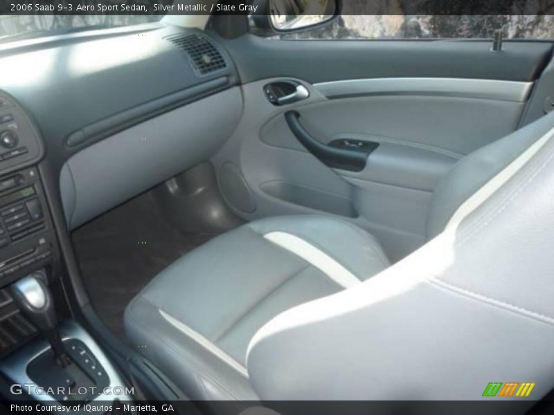 Silver Metallic / Slate Gray 2006 Saab 9-3 Aero Sport Sedan
