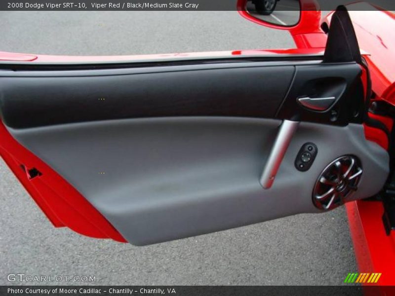 Viper Red / Black/Medium Slate Gray 2008 Dodge Viper SRT-10
