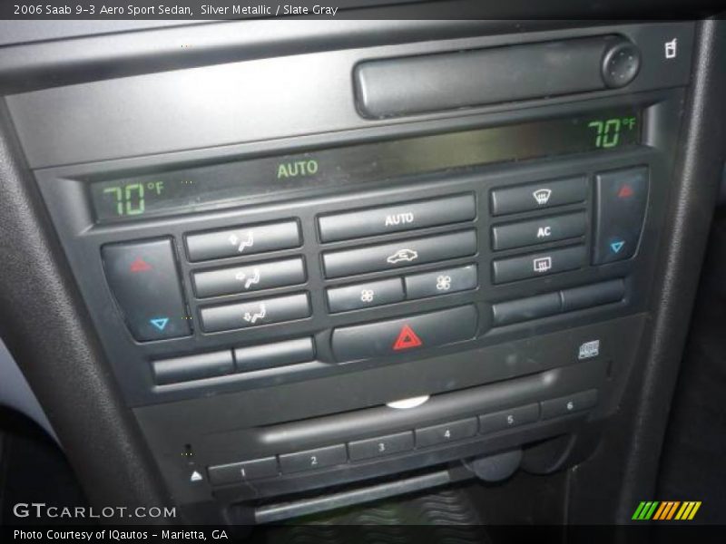 Silver Metallic / Slate Gray 2006 Saab 9-3 Aero Sport Sedan