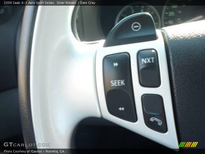 Silver Metallic / Slate Gray 2006 Saab 9-3 Aero Sport Sedan