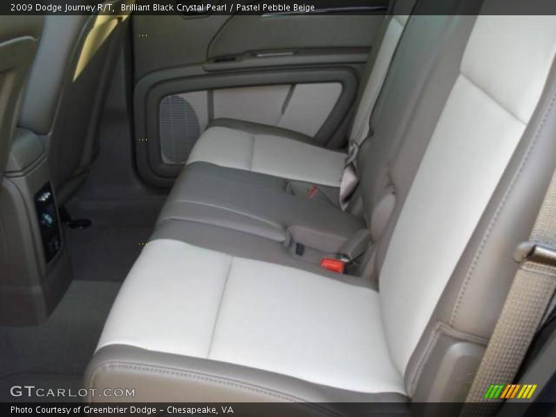 Brilliant Black Crystal Pearl / Pastel Pebble Beige 2009 Dodge Journey R/T