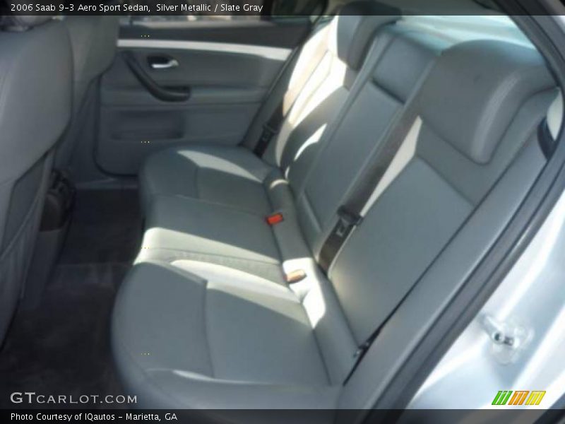 Silver Metallic / Slate Gray 2006 Saab 9-3 Aero Sport Sedan