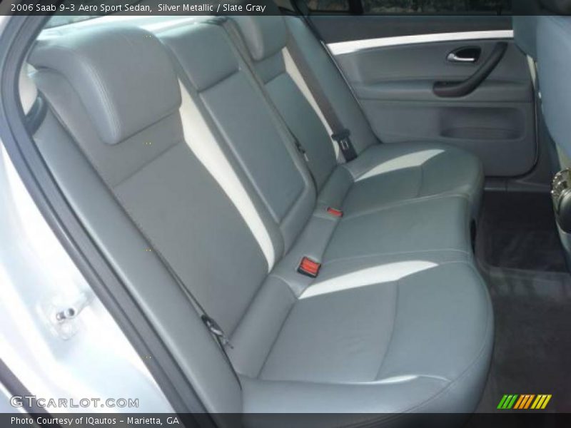 Silver Metallic / Slate Gray 2006 Saab 9-3 Aero Sport Sedan