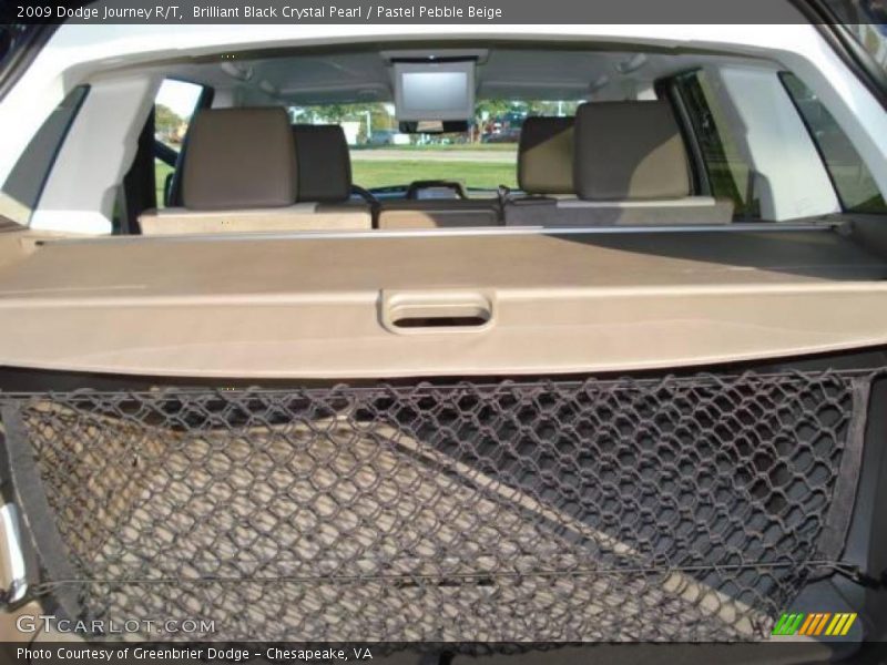 Brilliant Black Crystal Pearl / Pastel Pebble Beige 2009 Dodge Journey R/T
