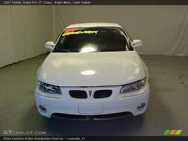 Bright White / Dark Pewter 1997 Pontiac Grand Prix GT Coupe