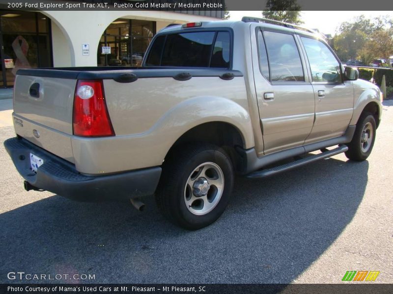 Pueblo Gold Metallic / Medium Pebble 2005 Ford Explorer Sport Trac XLT