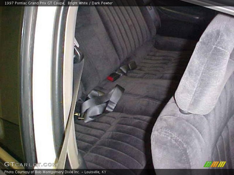 Bright White / Dark Pewter 1997 Pontiac Grand Prix GT Coupe