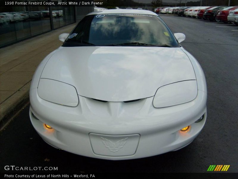 Arctic White / Dark Pewter 1998 Pontiac Firebird Coupe