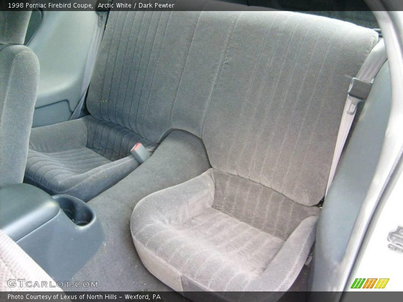 Arctic White / Dark Pewter 1998 Pontiac Firebird Coupe