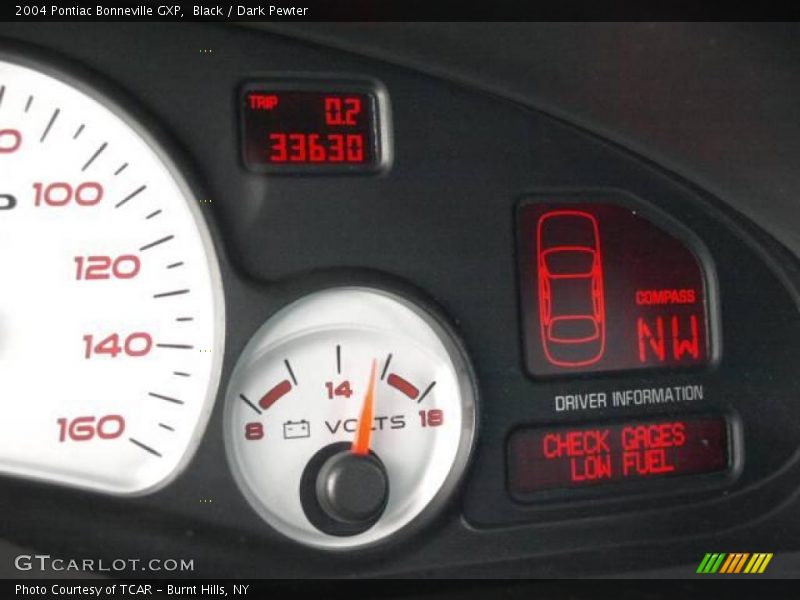 Black / Dark Pewter 2004 Pontiac Bonneville GXP