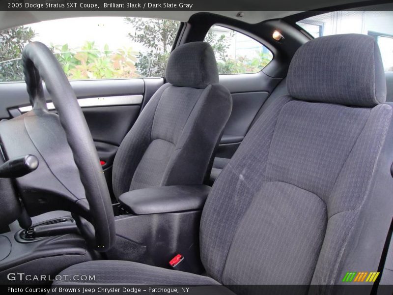 Brilliant Black / Dark Slate Gray 2005 Dodge Stratus SXT Coupe