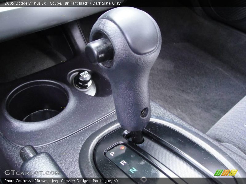 Brilliant Black / Dark Slate Gray 2005 Dodge Stratus SXT Coupe