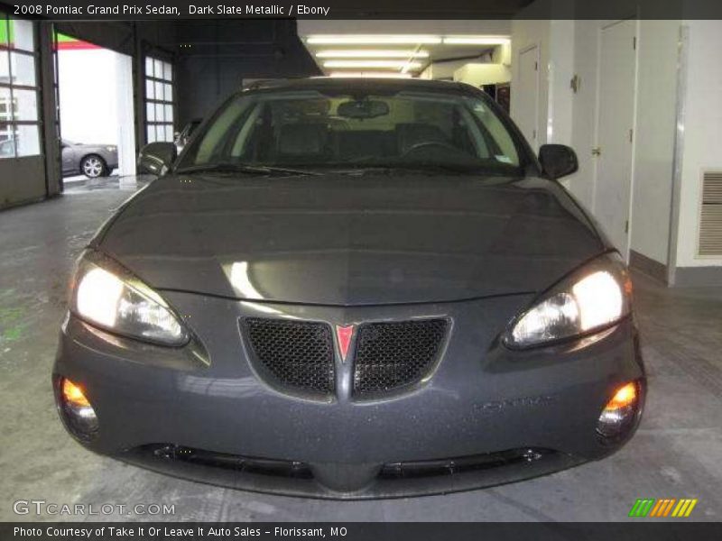 Dark Slate Metallic / Ebony 2008 Pontiac Grand Prix Sedan