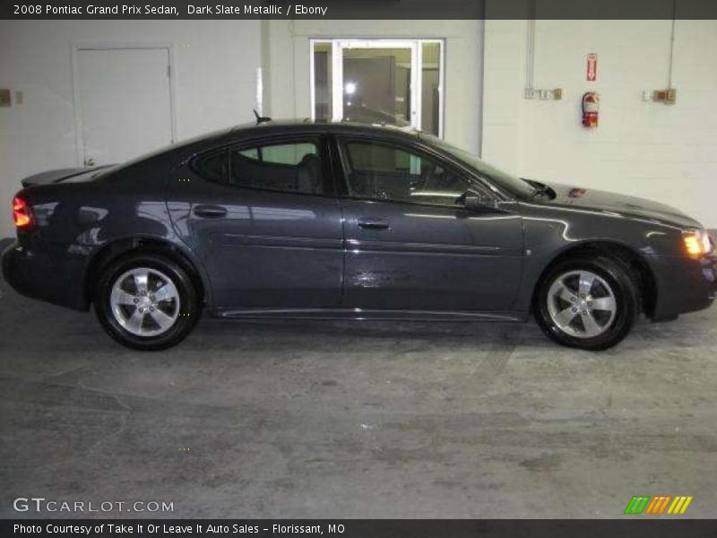 Dark Slate Metallic / Ebony 2008 Pontiac Grand Prix Sedan